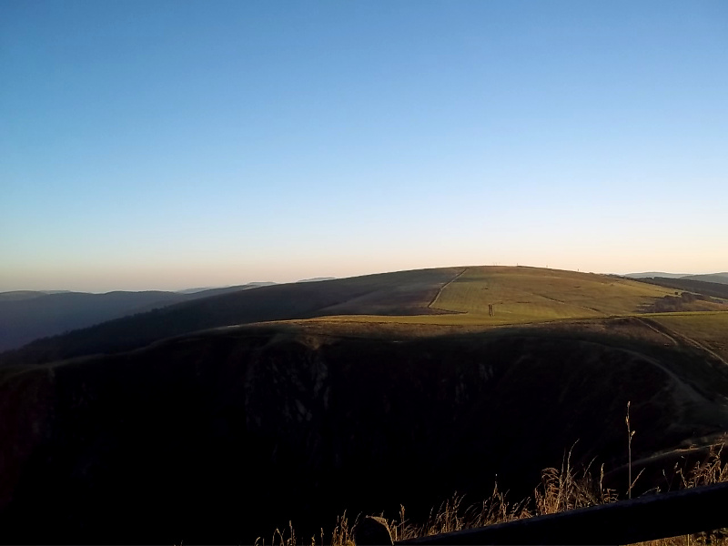 Coucher de soleil au Hohneck
