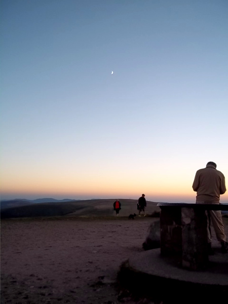 Coucher de soleil au Hohneck