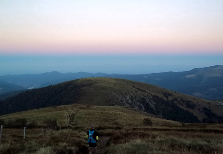 Coucher de soleil au Hohneck